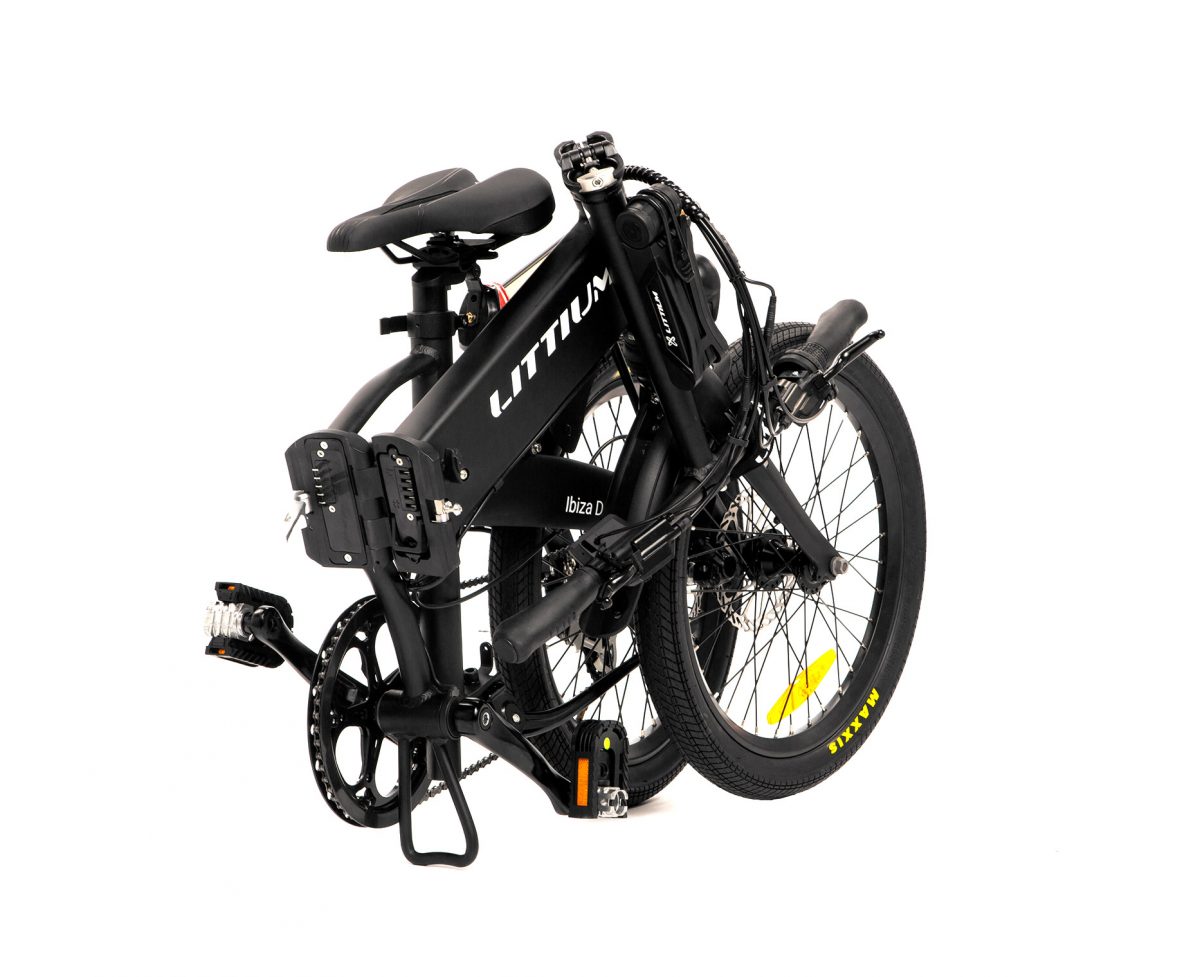 Littium Ibiza Dogma 03 black bicicleta plegable eléctrica