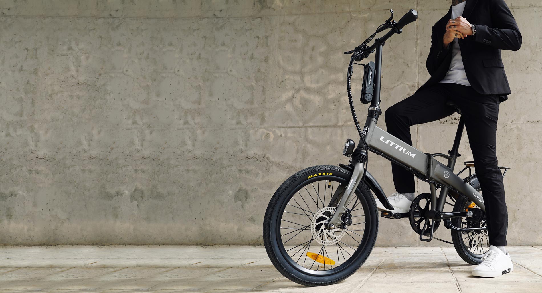 Littium Ibiza Titanium: la nueva bici eléctrica plegable de la